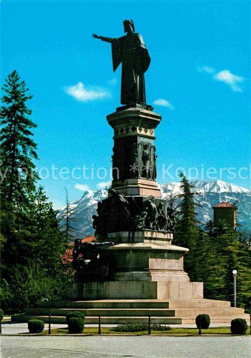 Trento Dante Denkmal