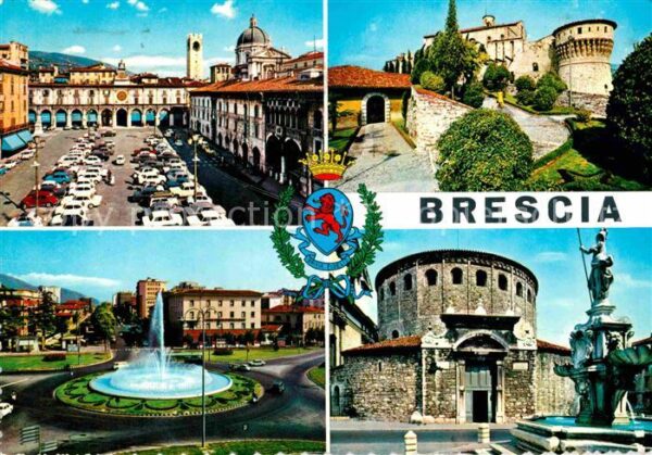 Brescia Piazza della Loggia Il Castello Piazzal
