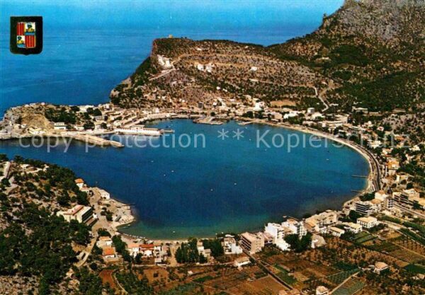 Puerto de Soller Fliegeraufnahme