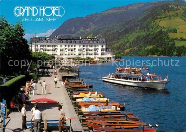 Zell See Grand Hotel Promenade Bootsliegeplatz