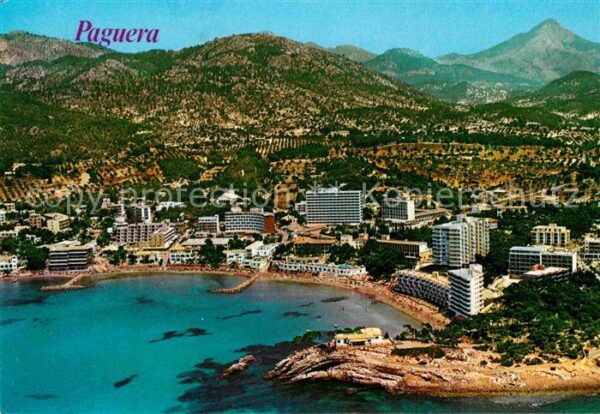 Paguera Mallorca Islas Baleares Fliegeraufnahme