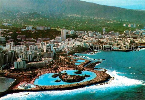 Puerto de la Luz Canarias Fliegeraufnahme