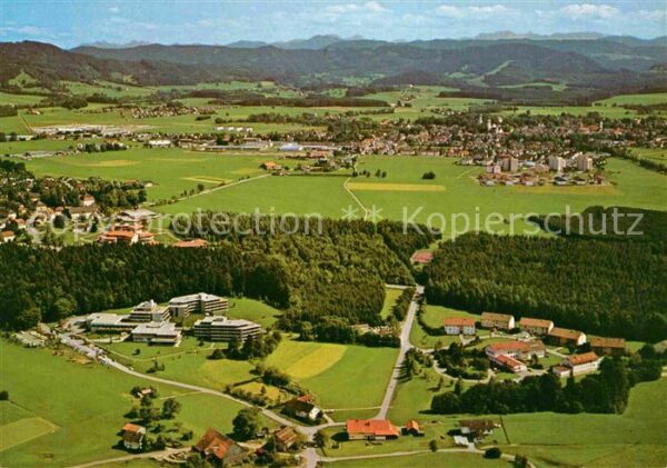 Neutrauchburg mit Argentalklinik und Kuranstalt Alpen