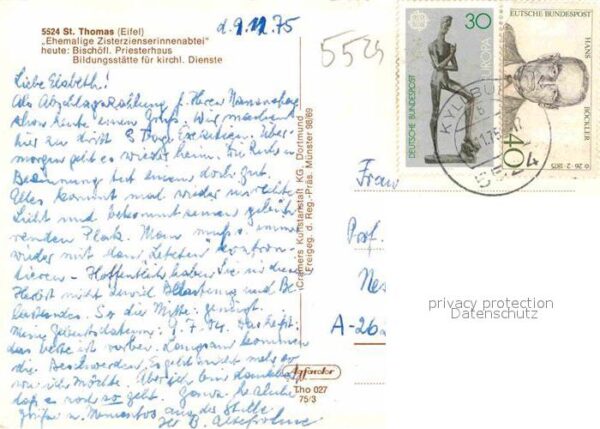 St Thomas Eifel Ehem Zisterzienserinnenabtei Fliegerauf – Bild 2