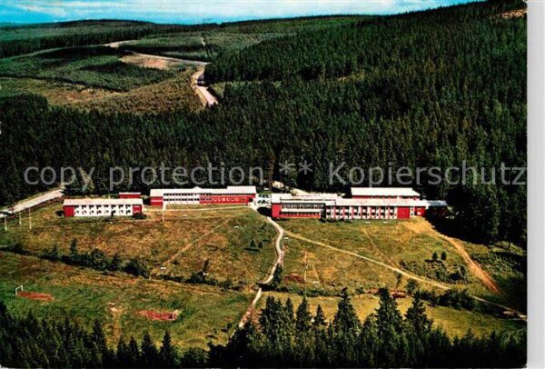 St Andreasberg Harz Internat Haus Sonnenberg Fliegeraufnahm