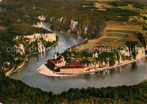 Kelheim Kloster Weltenburg mit Donaudurchbruch