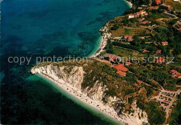 Portoferraio Toscana Capo Blanco Fliegeraufnahme