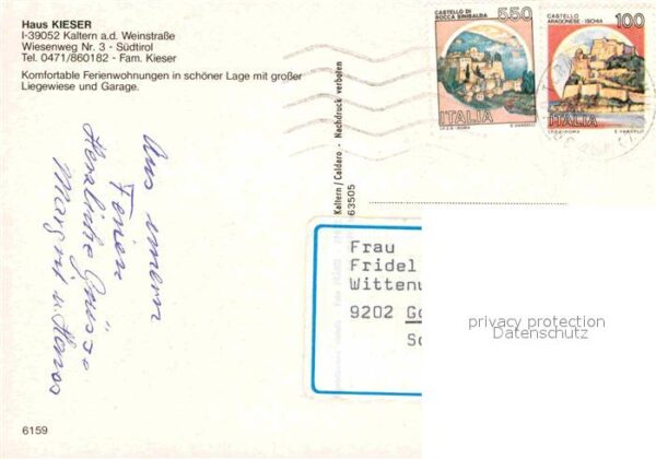 Kaltern Weinstrasse Tirol Haus Kieser Kirche – Bild 2
