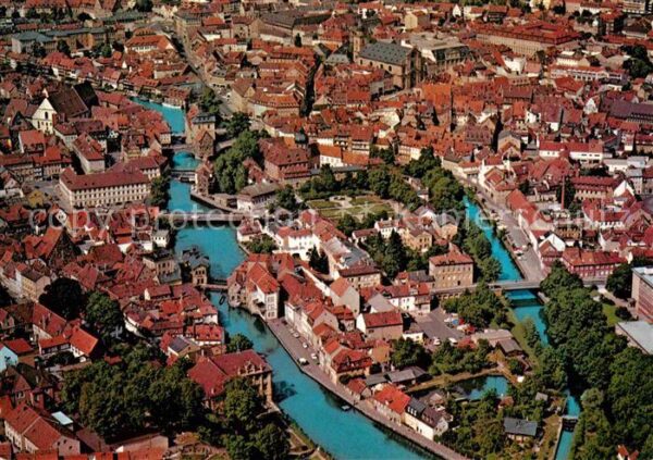 Bamberg Altstadt Fliegeraufnahme