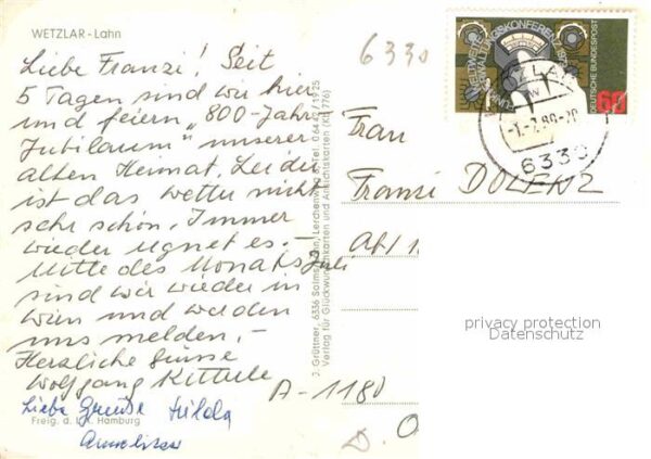 Wetzlar Fliegeraufnahme mit Kirche – Bild 2