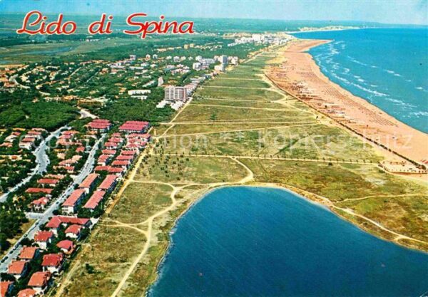 Lido di Spina Fliegeraufnahme