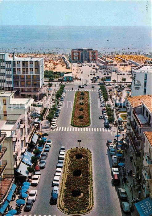 Sottomarina Viale Veneto Fliegeraufnahme