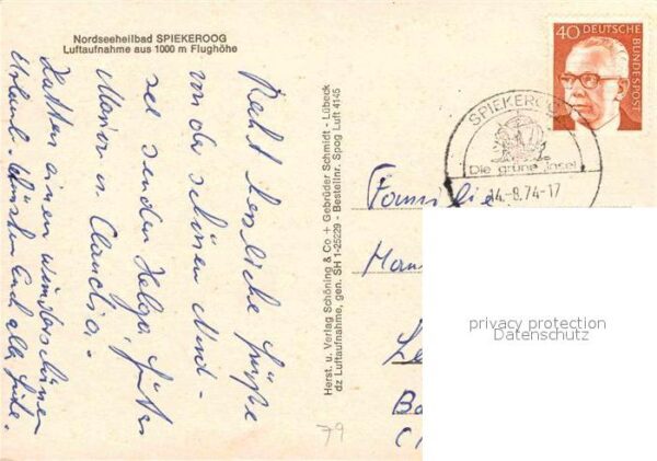 Spiekeroog Fliegeraufnahme – Bild 2