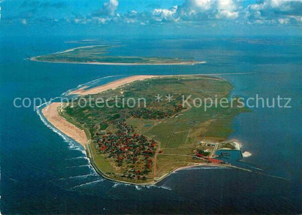 Baltrum Nordseebad Fliegeraufnahme