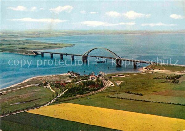 Fehmarnsund Brücke Fliegeraufnahme