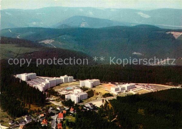 Hahnenklee-Bockswiese Harz Hochwald Ferienpark Fliegeraufnahme