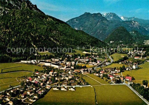 Bayerisch Gmain Fliegeraufnahme mit Müllnerhorn und Ris