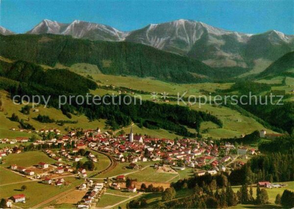 Oberstaufen Fliegeraufnahme