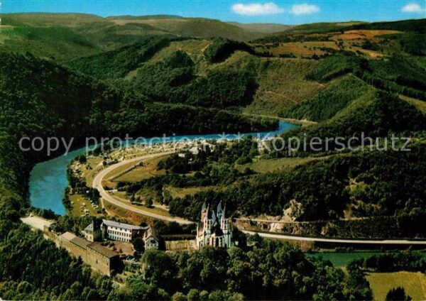Obernhof Lahn Kloster Arnstein Fliegeraufnahme