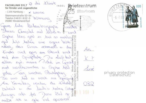Sylt Fachklinik Sylt LVA Hamburg Fliegeraufn – Bild 2