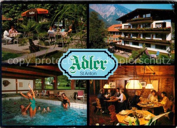 St Anton Montafon Hotel Restaurant Adler Gartenterrasse H
