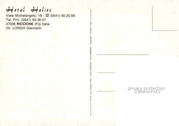 Riccione Hotel Helios – Bild 2