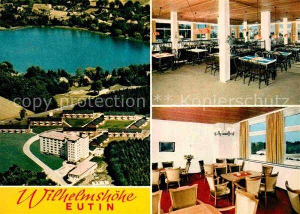 Eutin Fliegeraufnahme Restaurant Cafe Wilhelm