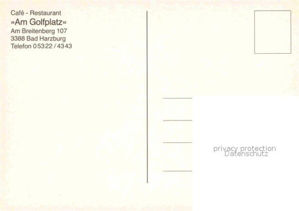Bad Harzburg Cafe Restaurant Am Golfplatz – Bild 2