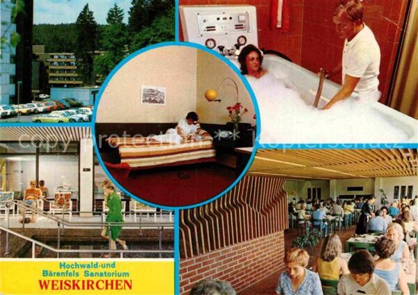 Weiskirchen Saar Hochwald und Bärenfels Sanatorium Wasse