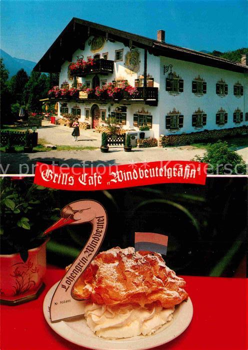 Ruhpolding Grills Cafe Windbeutelgräfin im Mühlbau