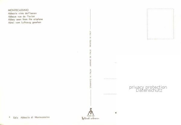Montecassino Abtei Fliegeraufnahme – Bild 2