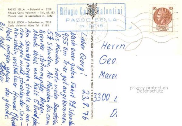Sellajoch Carlo Valentini Hütte – Bild 2