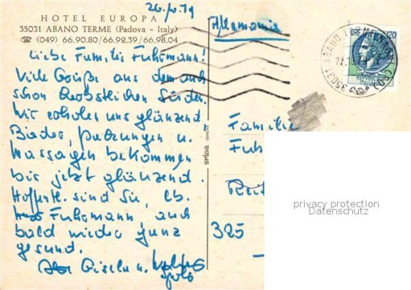 Abano Terme Hotel Europa Schwimmbad – Bild 2