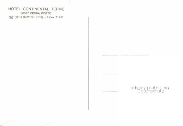 Ischia Hotel Continental Terme – Bild 2
