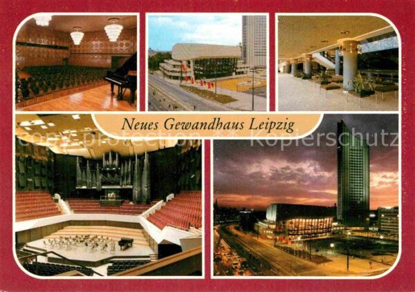 Leipzig Neues Gewandhaus Kleiner Saal Foyer Gro