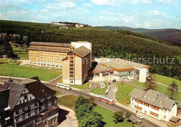 Oberhof Thueringen FDGB Erholungsheim Fritz Werneck