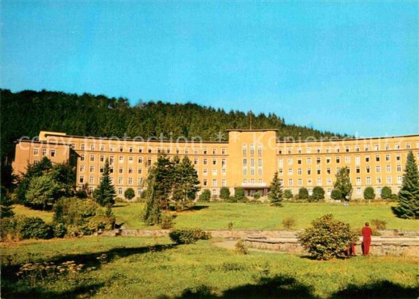 Erlabrunn Erzgebirge Bergarbeiterkrankenhaus Dr Georg Benjam