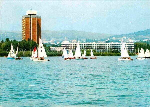 Balatonfuered Hotel Marina Segelboote