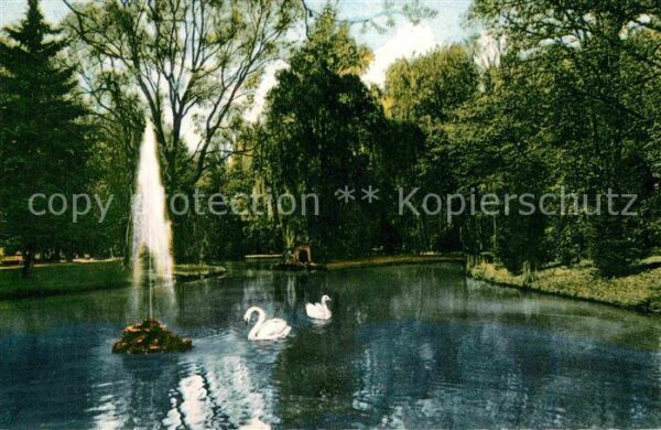 Bad Orb Weiher im Kurpark