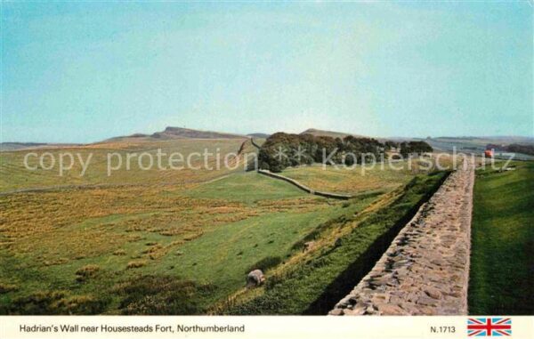 Housesteads Fort Hadrians Wall Landscape
