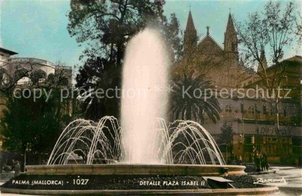 Palma de Mallorca Plaza Isabel II Fontana