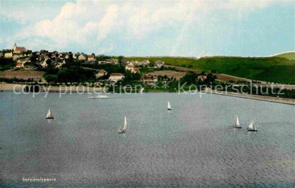 Langscheid Sorpesee Sorpetalsperre Staumauer Segeln Flieger