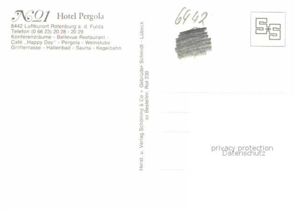 Rotenburg Fulda Hotel Pergola Rathaus Brotgasse Altstad – Bild 2