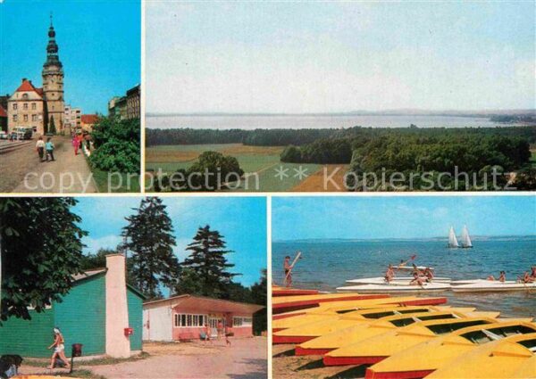 Otmuchow Marktplatz Kirche Campingplatz See Rude