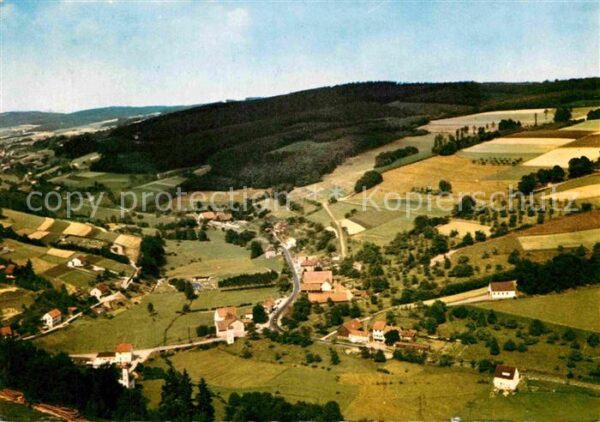 Finkenbach Odenwald Panorama Luftkurort Fliegeraufnahme