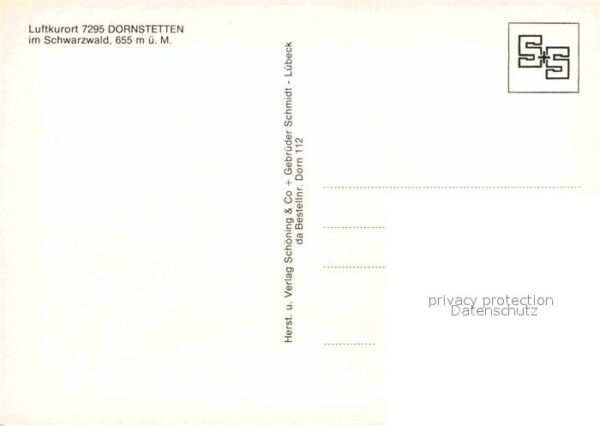 Dornstetten Wuerttemberg Ortsmotiv an der Kirche Fachwerkhäuser – Bild 2