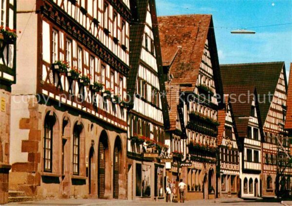 Dornstetten Wuerttemberg Altstadt Fachwerkhäuser Luftkurort im S
