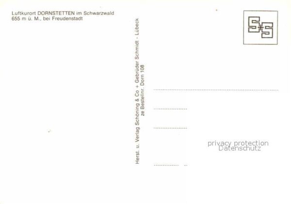 Dornstetten Wuerttemberg Altstadt Fachwerkhäuser Luftkurort im S – Bild 2