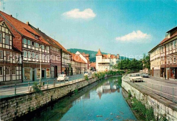 Bad Salzdetfurth Teilansicht Moorbad Solbad Fachwerkhäus