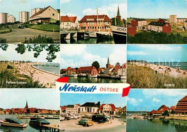 Neustadt Holstein Teilansichten Hafen Pelzerhaken Rettin